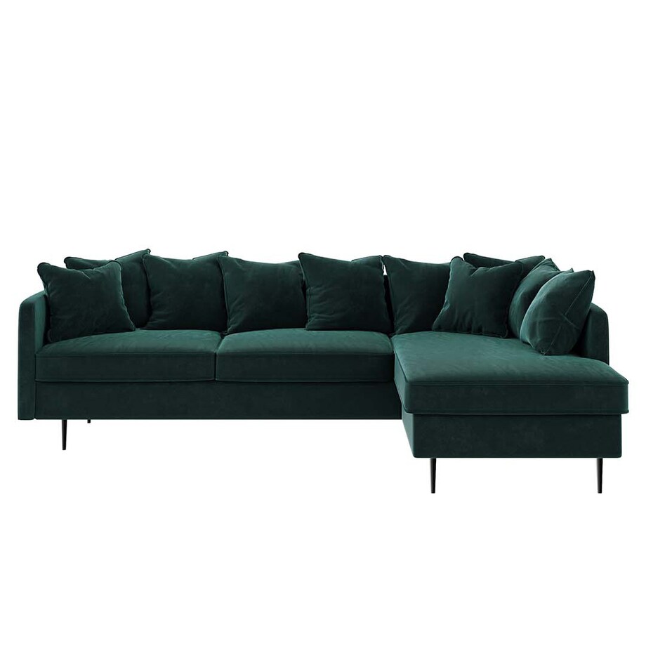 Esme Sofa narożna - turkusowa