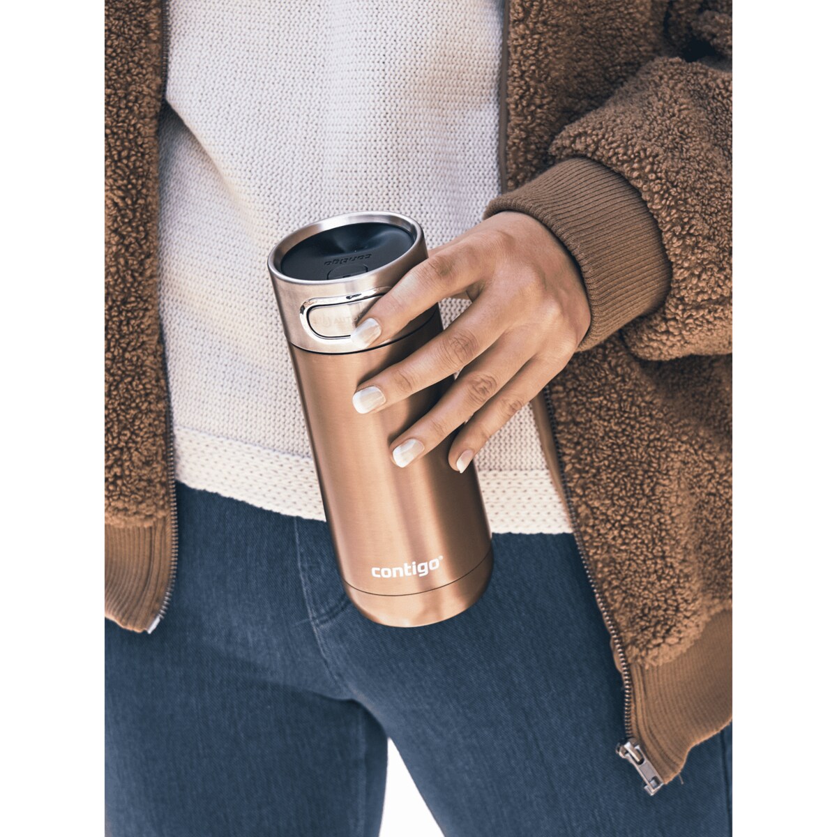 Kubek termiczny Contigo Luxe 360ml - White Zinfandel