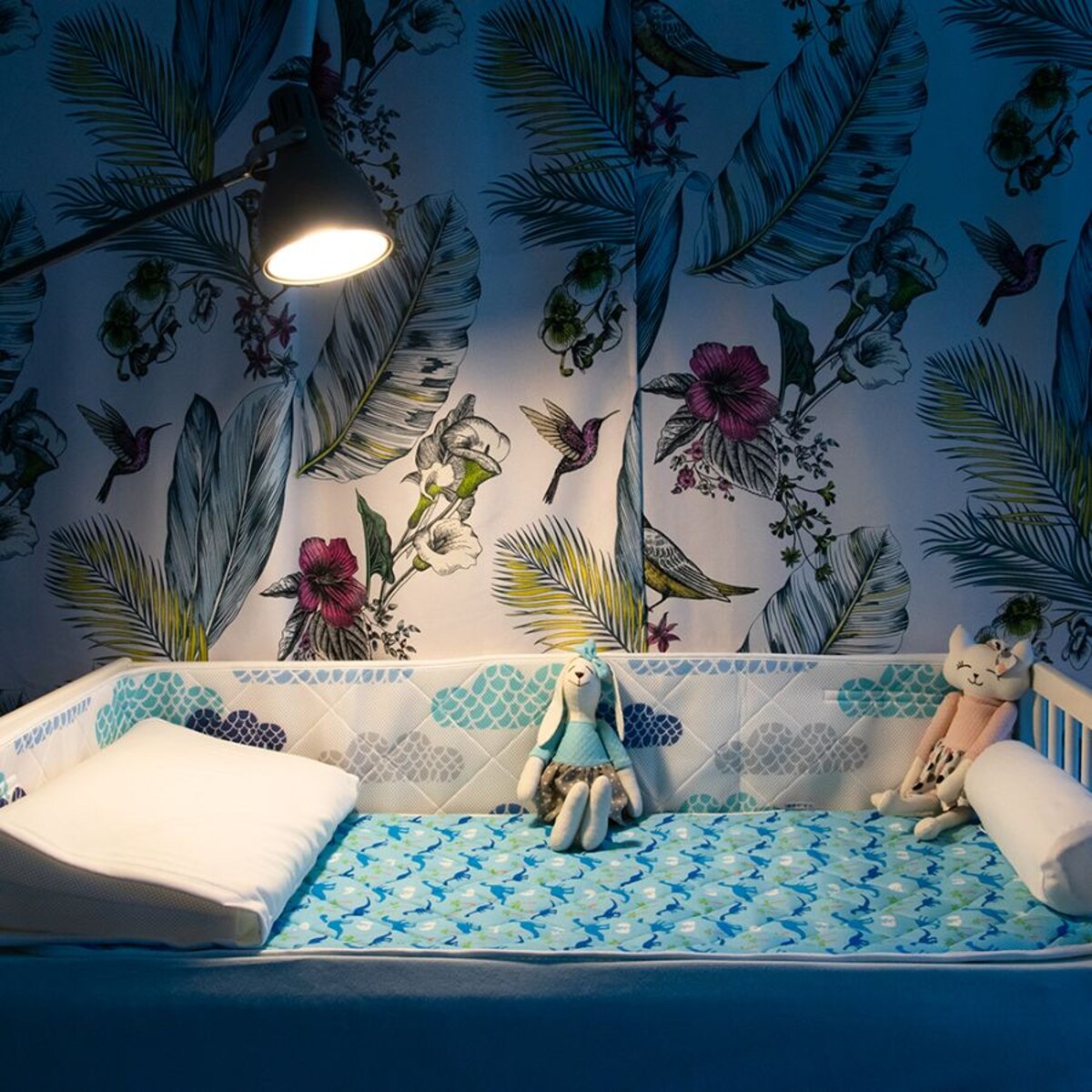 Top na materac 120x60 cm ochraniacz - DREAM Dinozaury