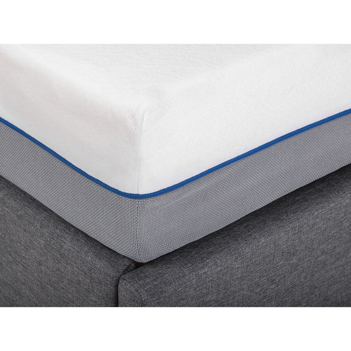 Materac memory foam zdejmowany pokrowiec 140 x 200 cm twardy GLEE