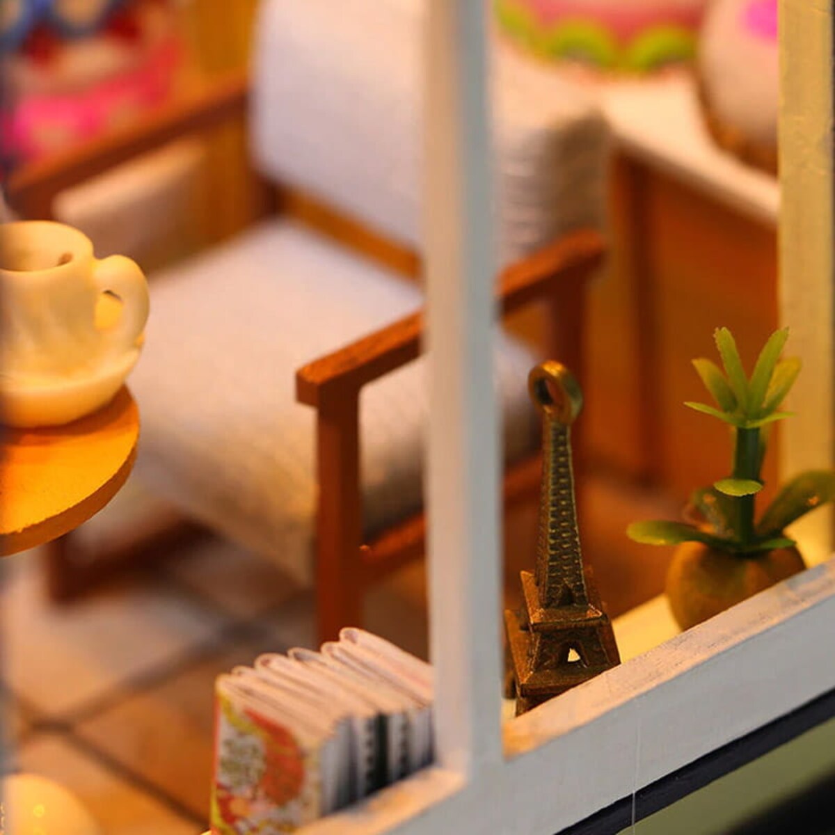 Miniaturowy domek - Ptysiowe marzenie