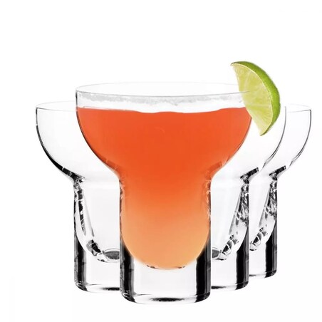 Szklanki Drinków Soku Krosno Shake N°1 manhattan 190 ml 4 sztuki Nowowczene