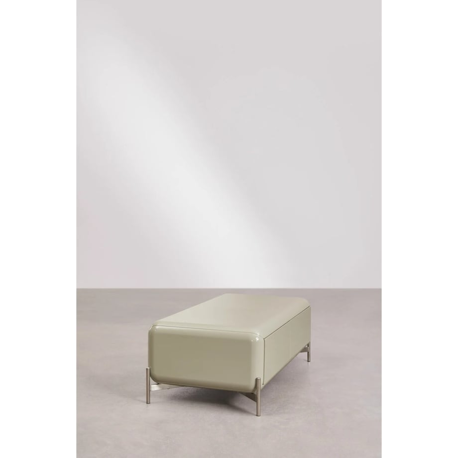 Stolik kawowy prostokątny 120x60 cm, MDF Alazne miętowy