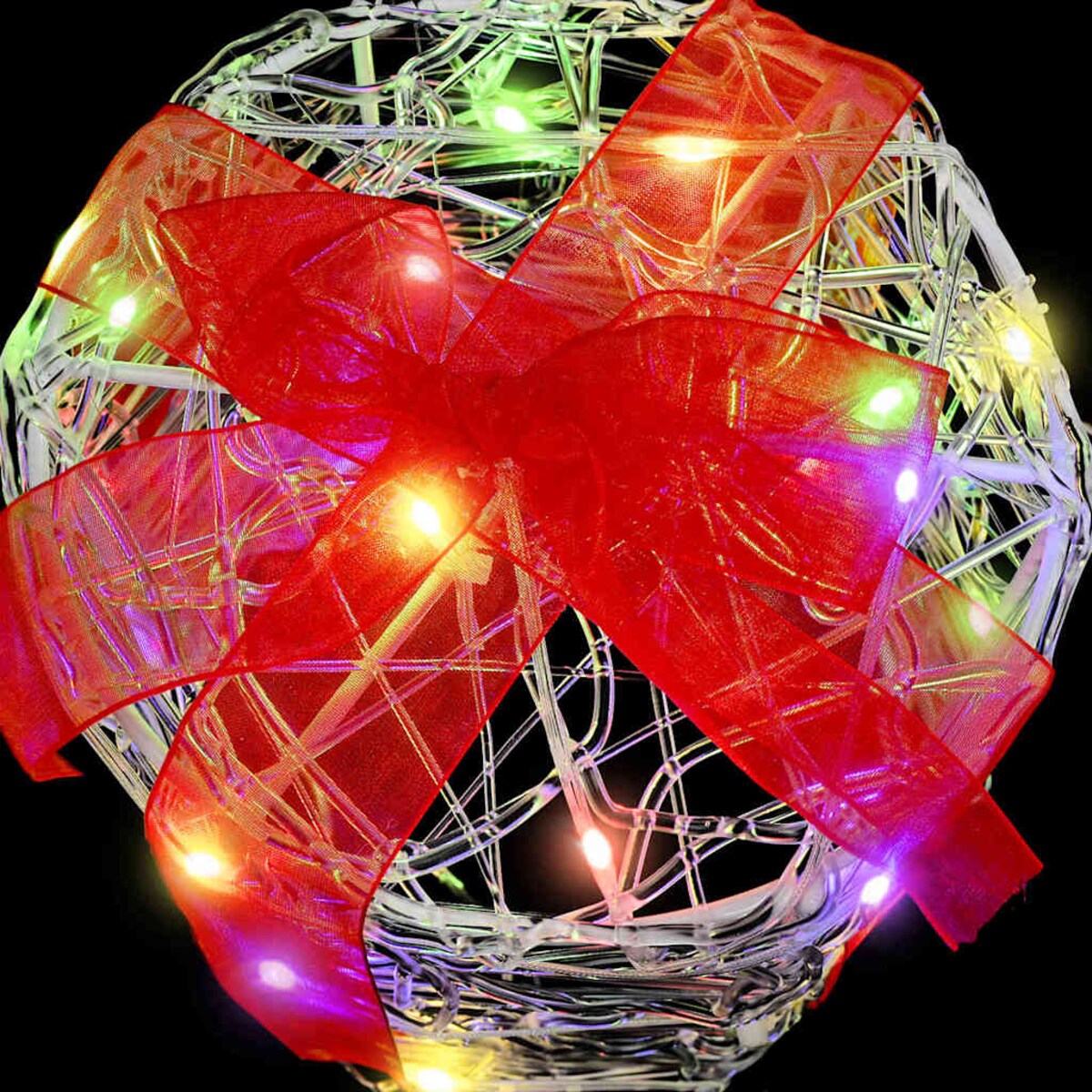 vidaXL Dekoracja Pudełka Prezentowego 3 pcs kolorowy 20 x 20 x 21 cm