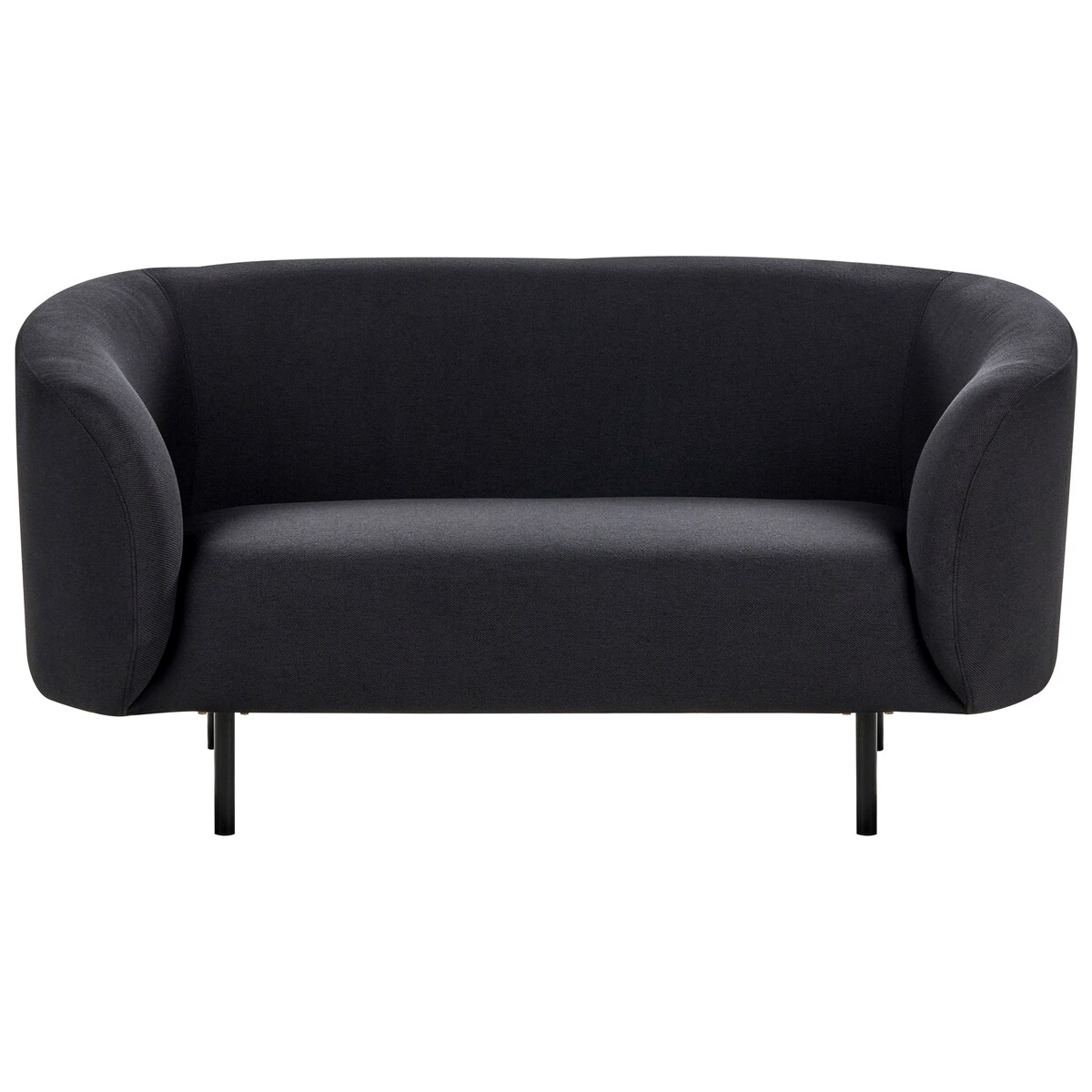 Sofa dla 2 osób LOEN Czarny