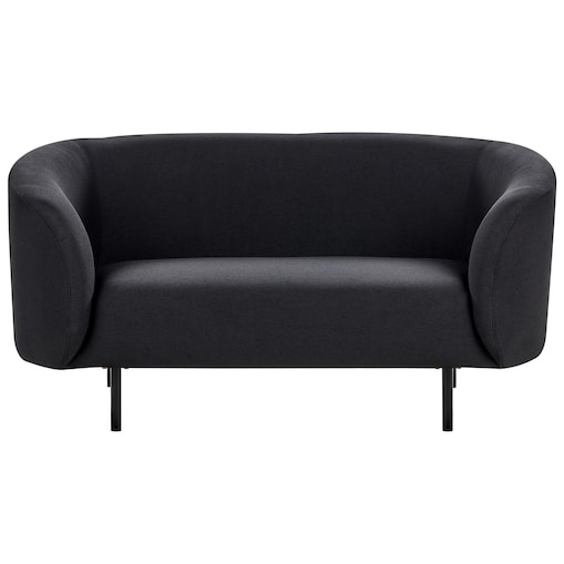 Sofa dla 2 osób LOEN Czarny