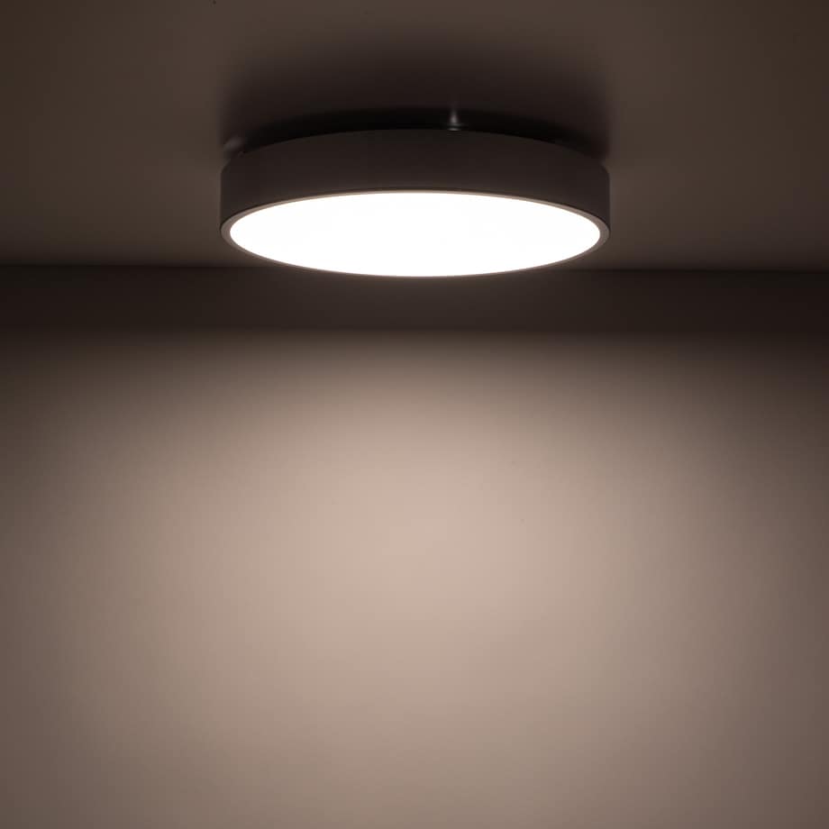 Lampa Sufitowa Łazienkowa Tk Lighting Velis Chrome Plafon Led 24W Ip54 Zmienna Barwa, Ściemniany