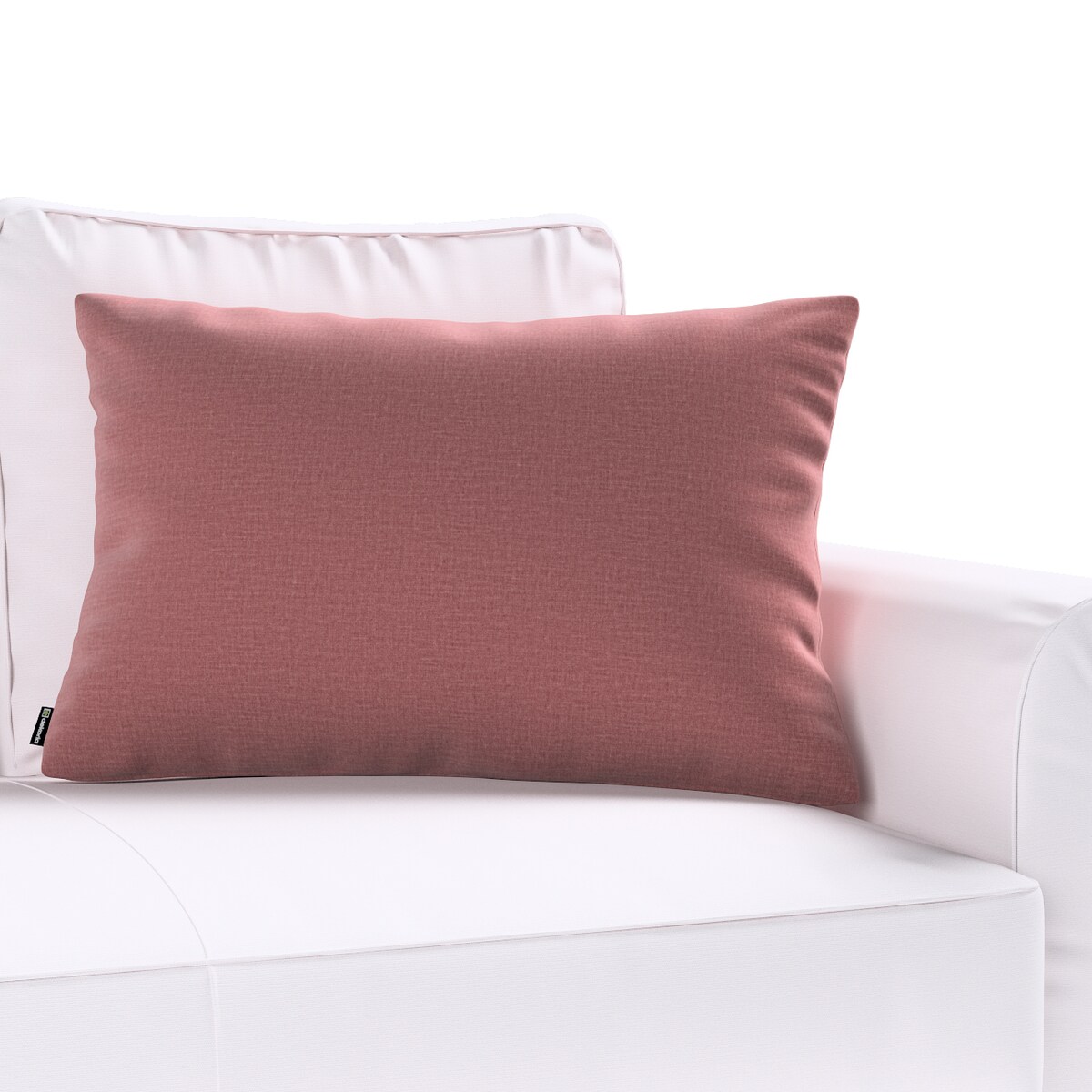 Poszewka Kinga na poduszkę prostokątną 60x40 jasna śliwka - welwet