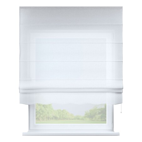 Roleta rzymska Florencja 100x170 prześwitująca biała