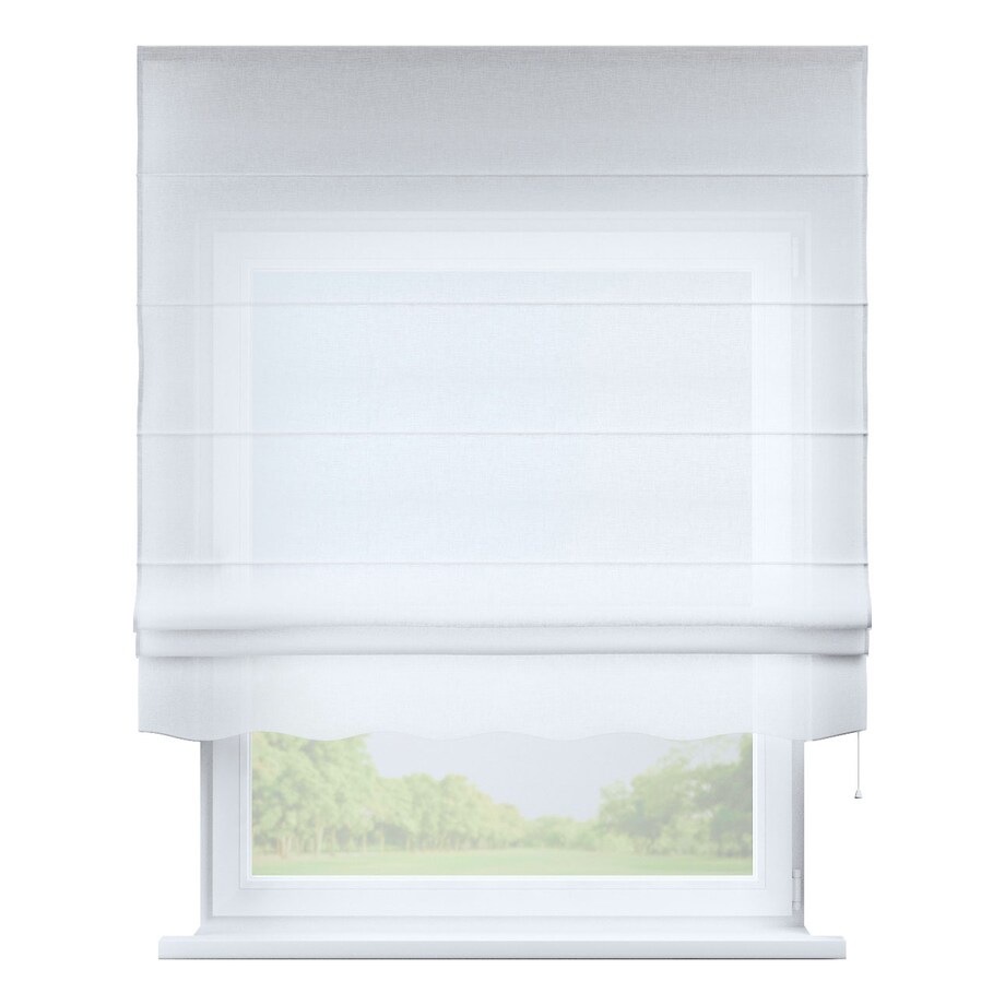 Roleta rzymska Florencja 100x170 prześwitująca biała