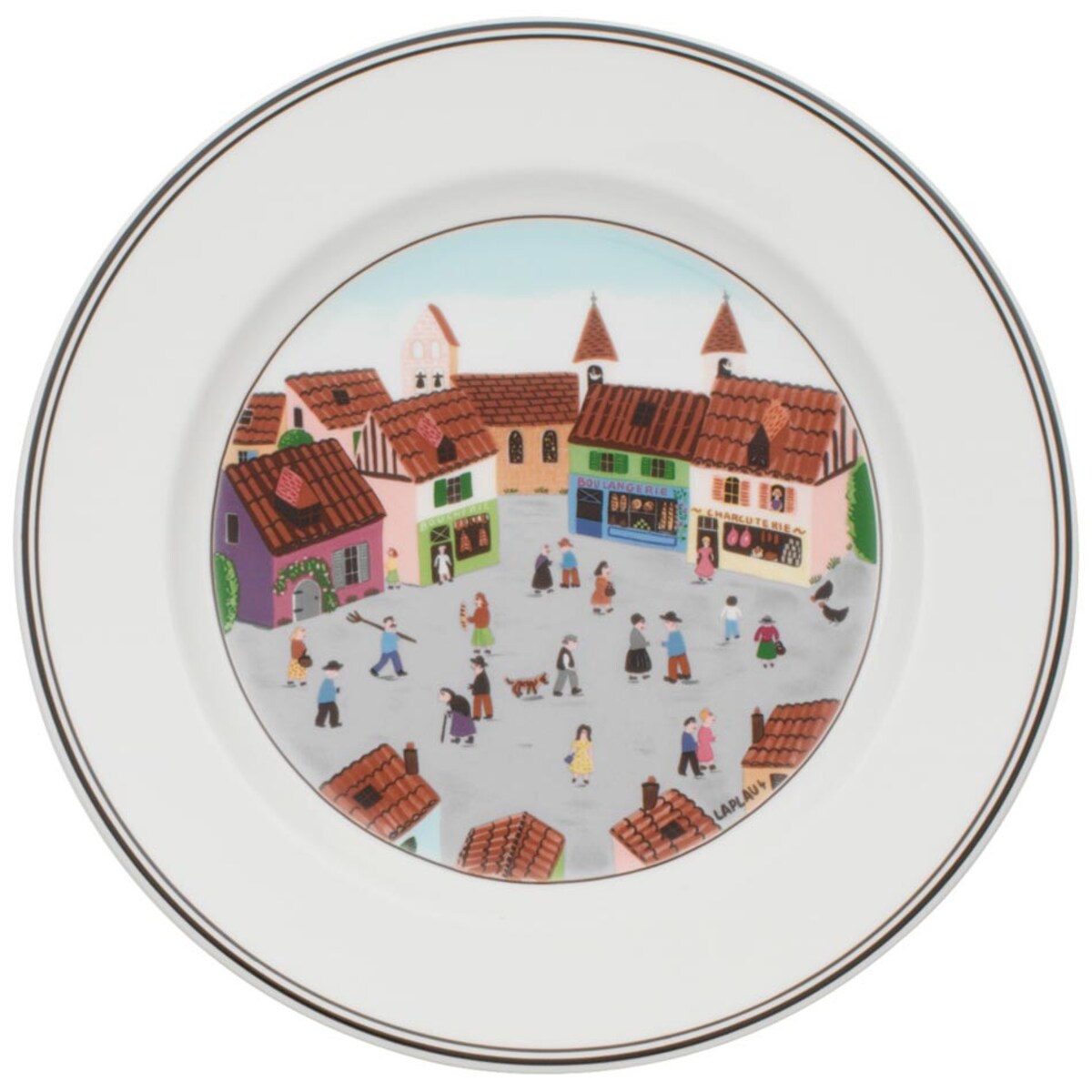 Talerz obiadowy Wioska Design Naif, 27 cm, Villeroy & Boch