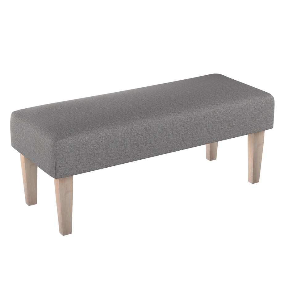 Ławka, szary, 100 x 40 x 40 cm, Edinburgh