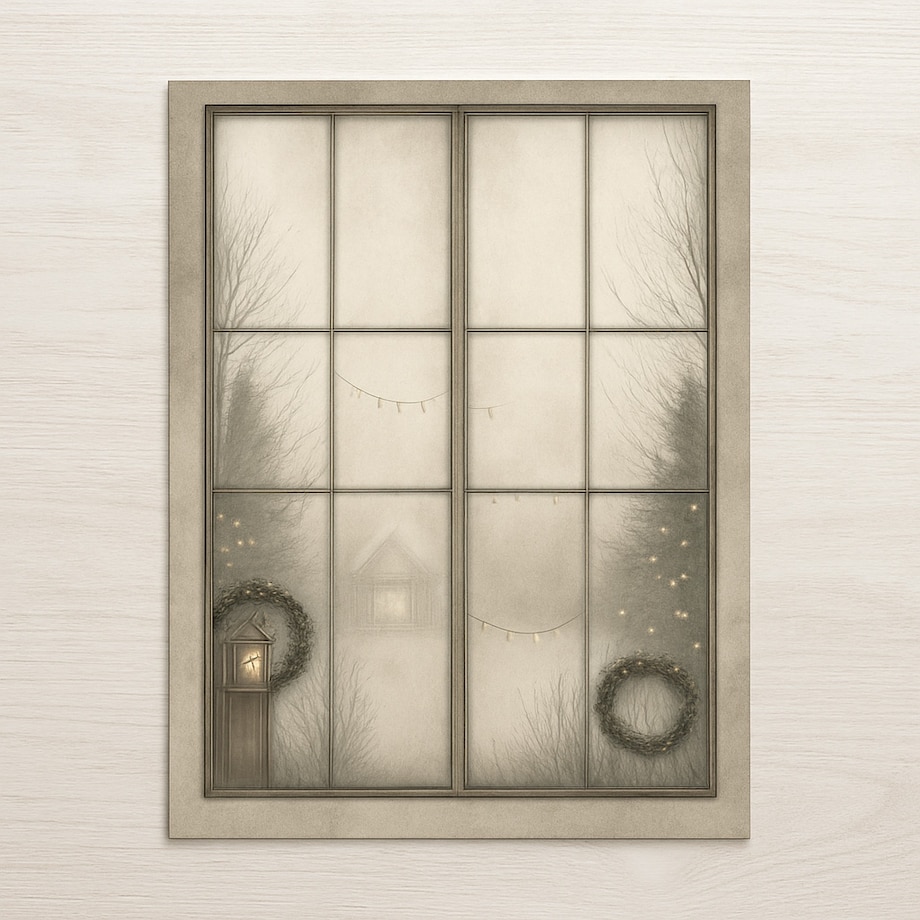 Plakat Okno 70cm x 100cm