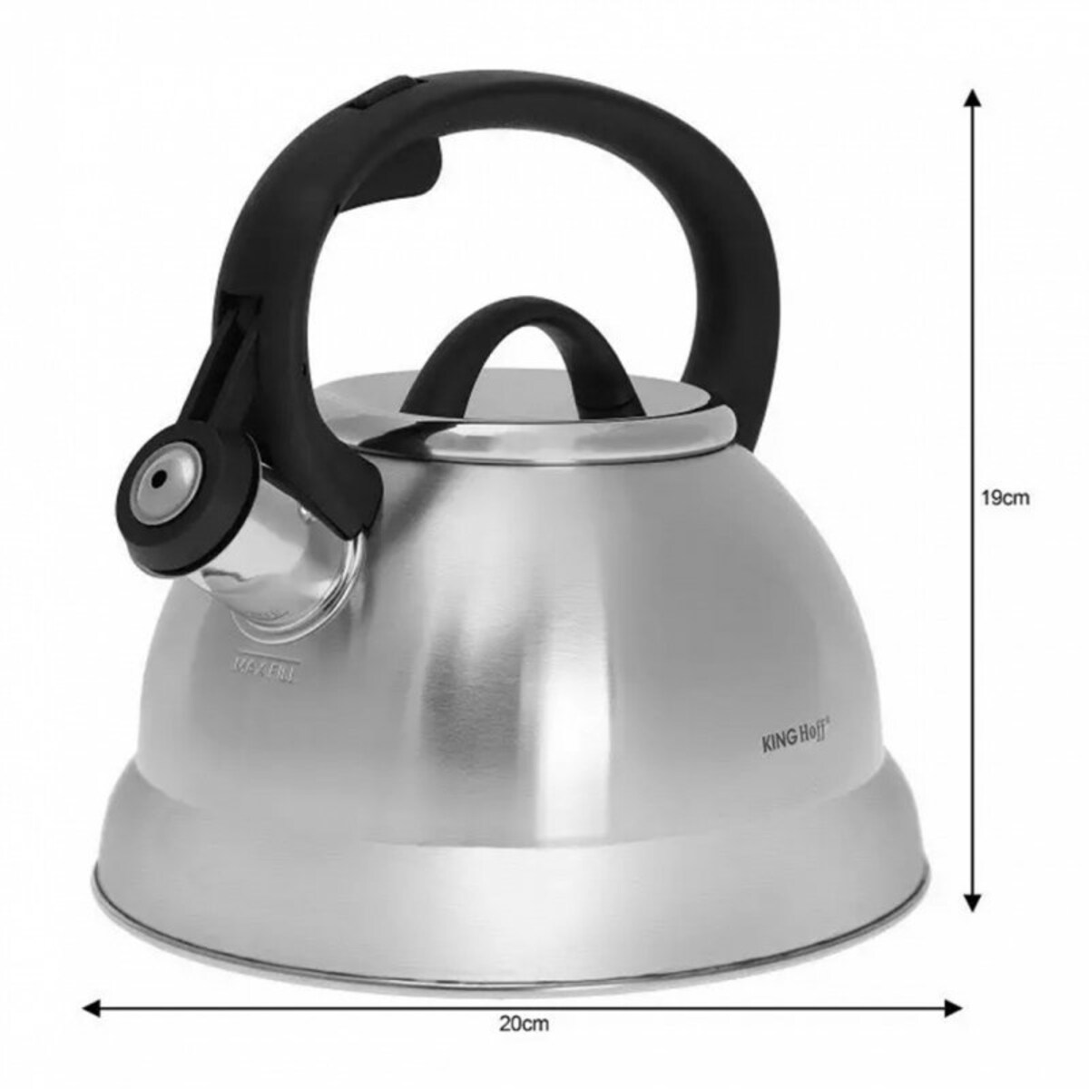 Czajnik 2,3L Z Gwizdkiem Kinghoff