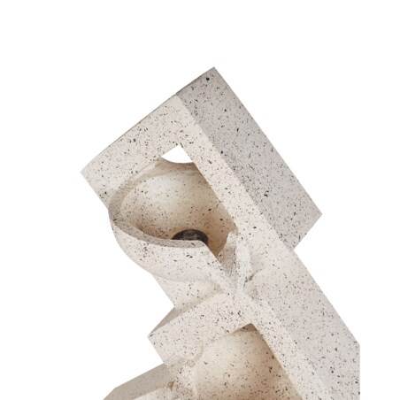 Fontanna ogrodowa z LED beżowa SHEGAR