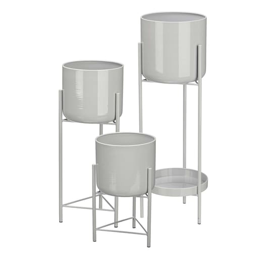 Zestaw donic w różnych rozmiarach, metal, 3 szt.