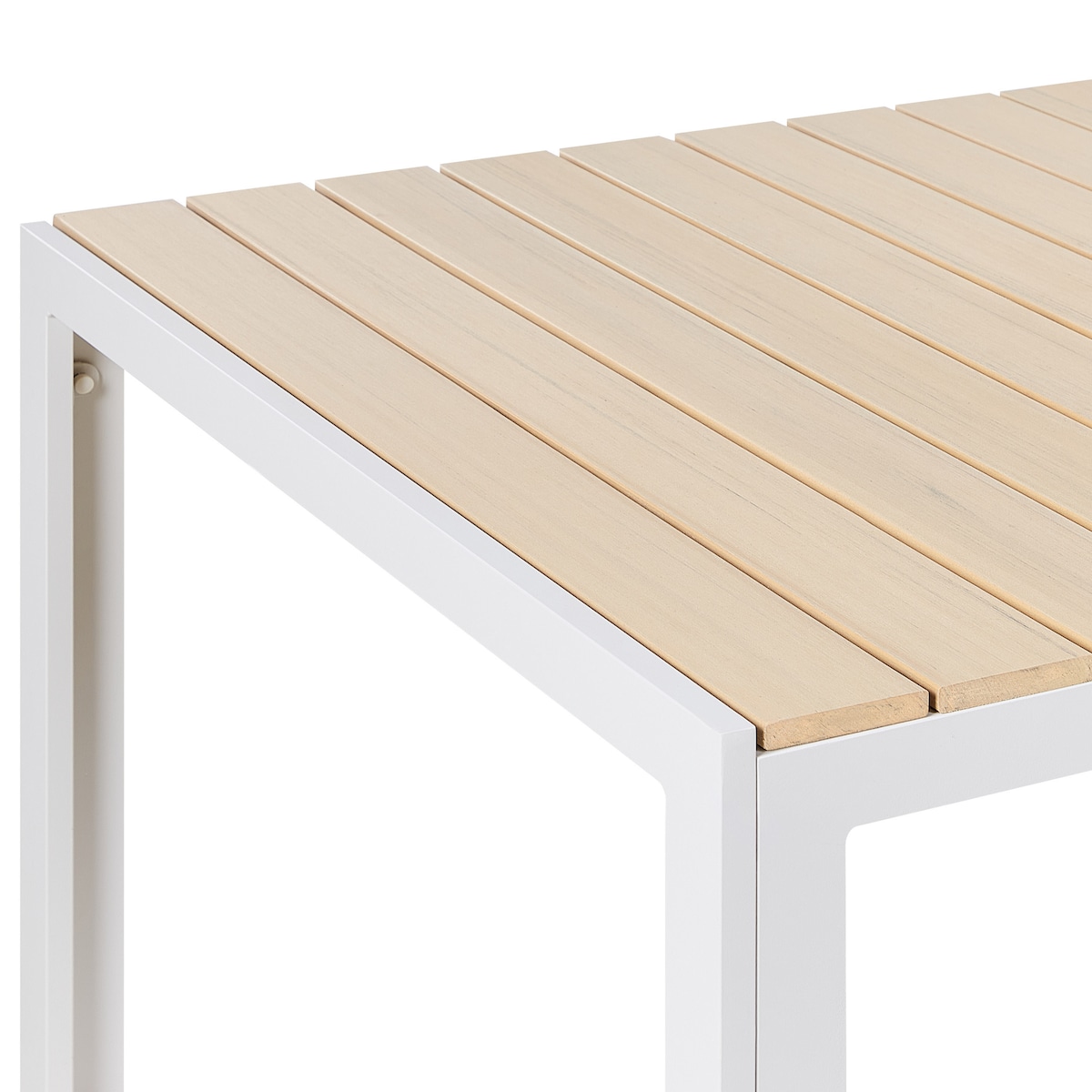 Stół ogrodowy dla 6 osób COMO 150 cm 90 cm Beżowy