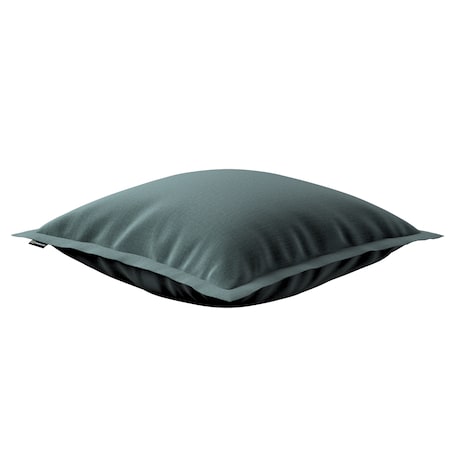 Poszewka Mona na poduszkę 45x45 zgaszony szmaragd - welwet