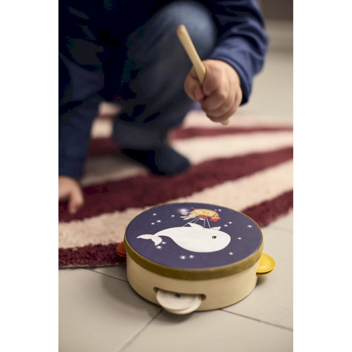 Filibabba Zestaw drewnianych instrumentów w walizce