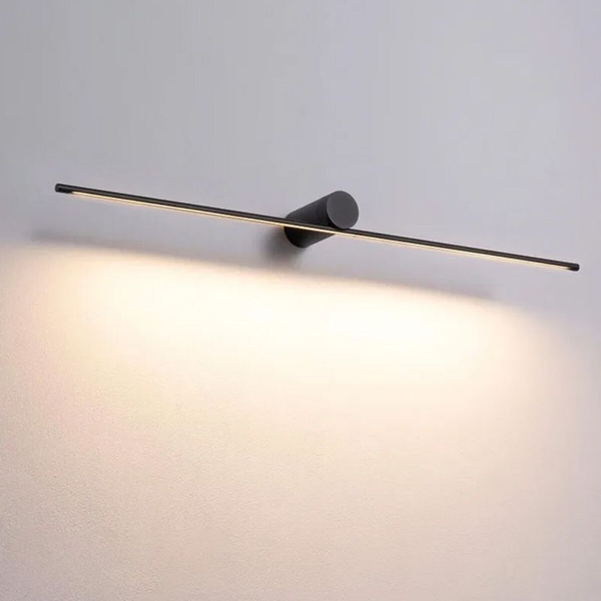 Kinkiet Led App1343-W 80Cm Czarny, Metal