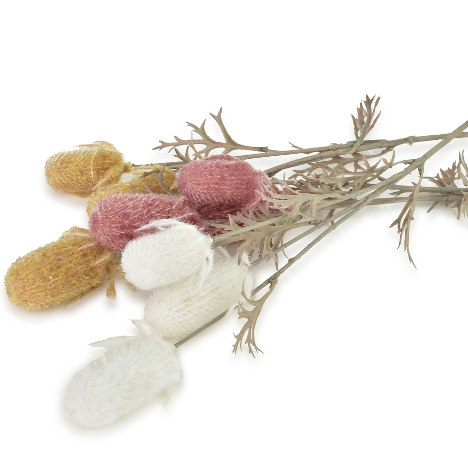 Sztuczny kwiat oset gałązka 70 cm VIRIDIS