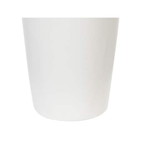 Wazon dekoracyjny kamionkowy 33 cm biały APAMEA