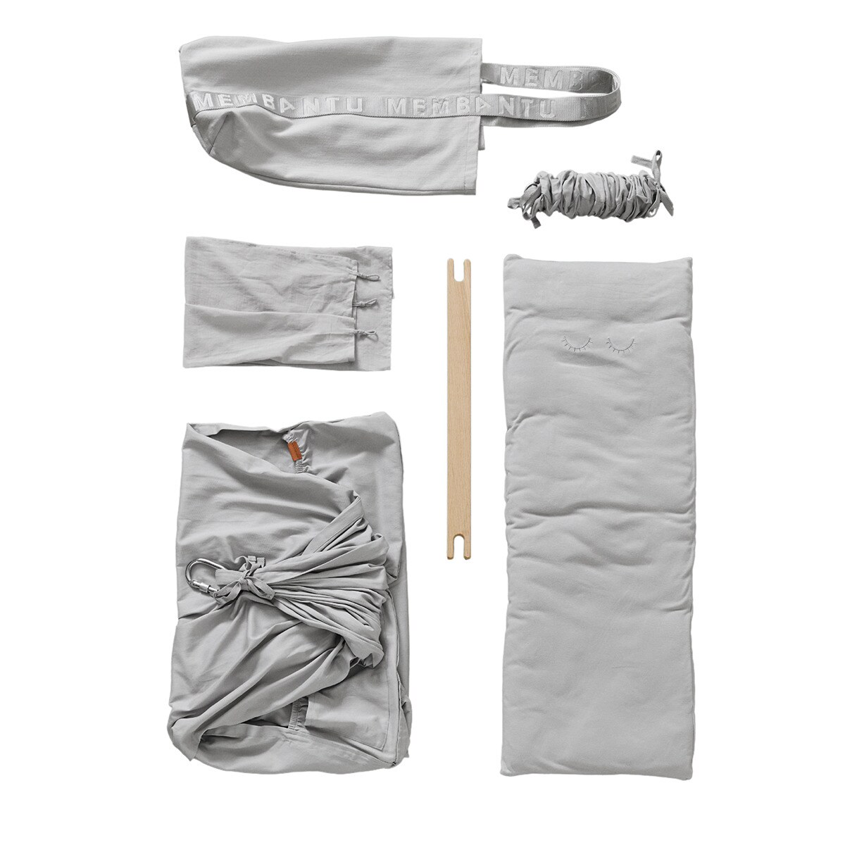 Hamak-huśtawka dla dzieci Premium - szara