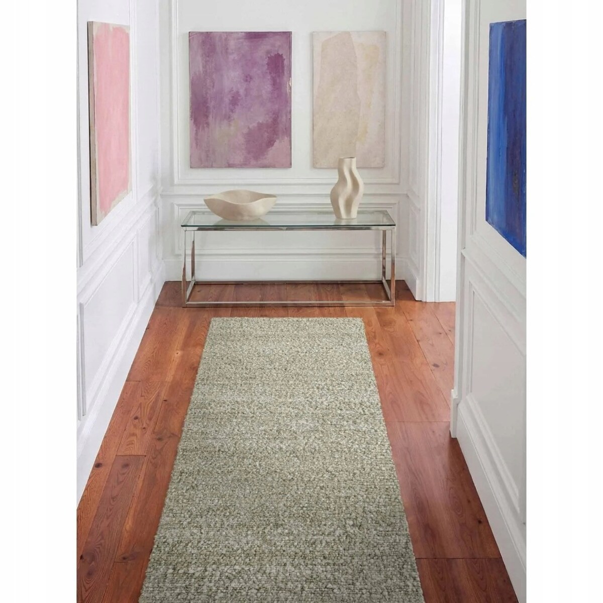 Chodnik pętelkowy do korytarza 80x300cm, TED BAKER Nothing HILL zielony