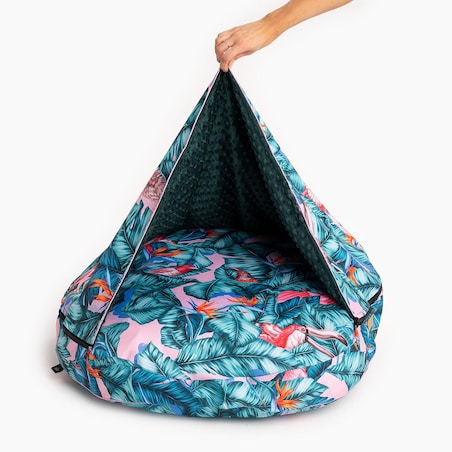 Zapasowy pokrowiec na legowisko z kapturem - dowolny wzór - Rozmiar: S