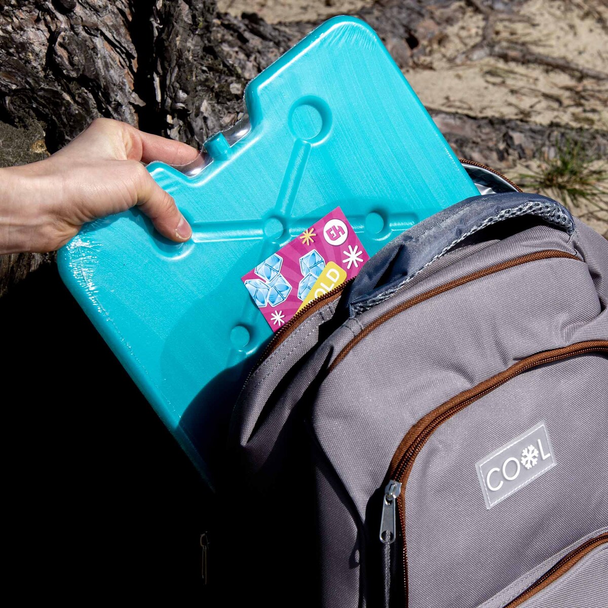 Wkład Chłodzący Do Toreb Lodówek Turystycznych Duży Termiczny Niebieski