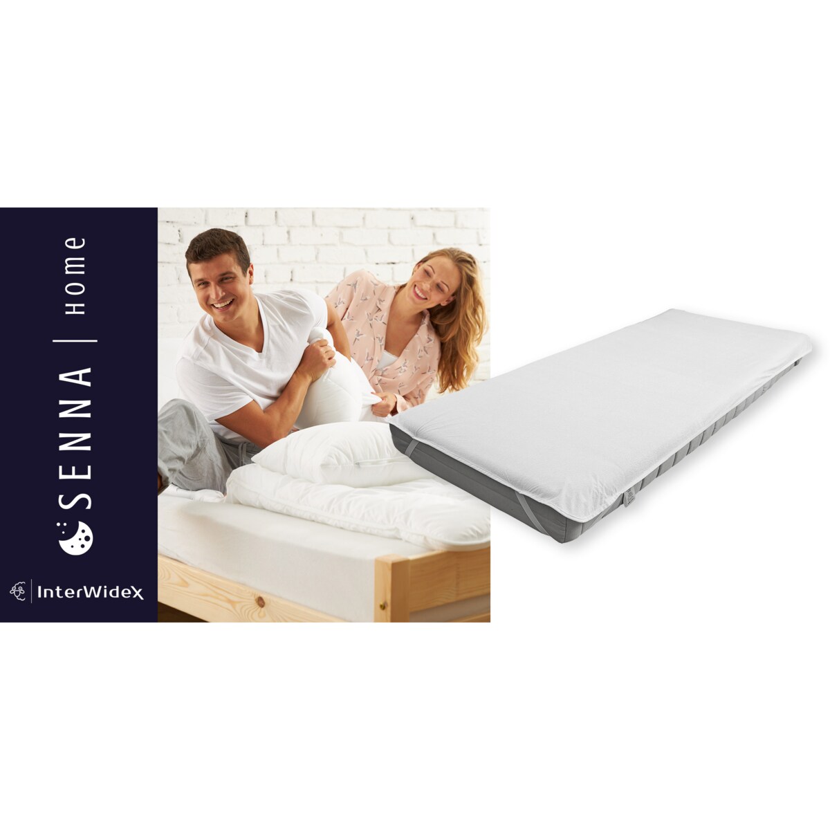 Ochraniacz na materac 200x200 BAMBOO senna home