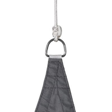 Żagiel przeciwsłoneczny trójkątny CURACAO, 3 x 3 x 3 m, poliester