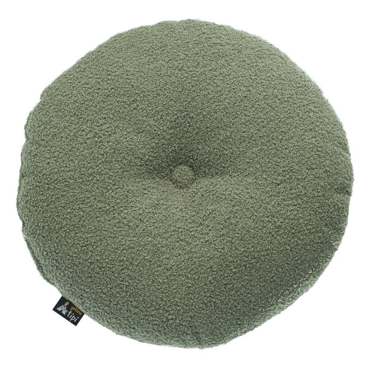 Poduszka Candy Dot, zielony, 37 cm, Boucle