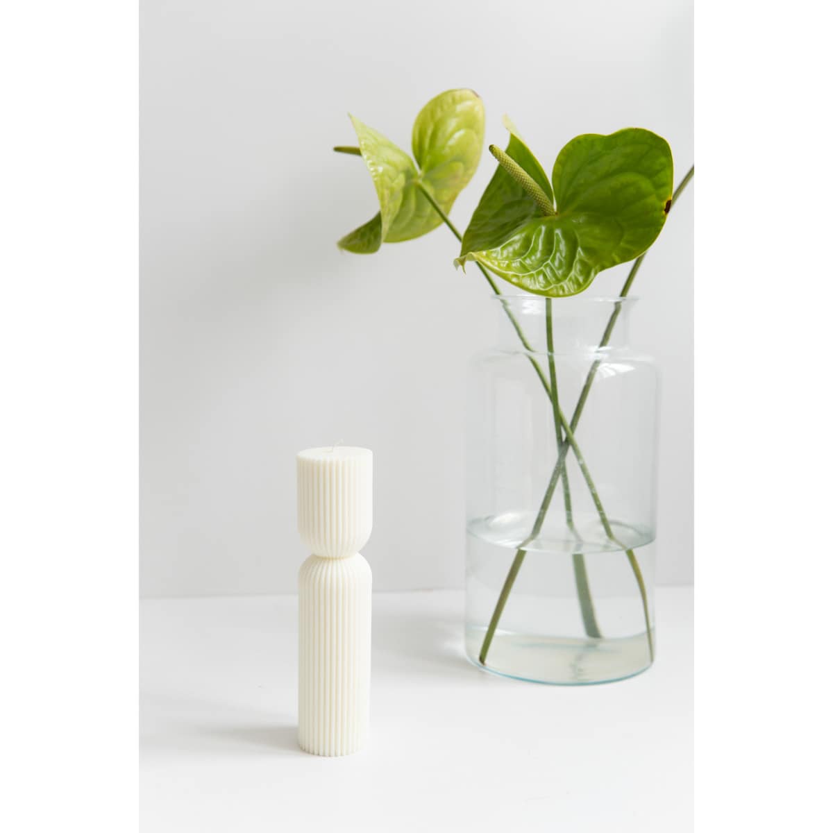 Świeca sojowa geometryczna Silva L, 540g, INSPIRA