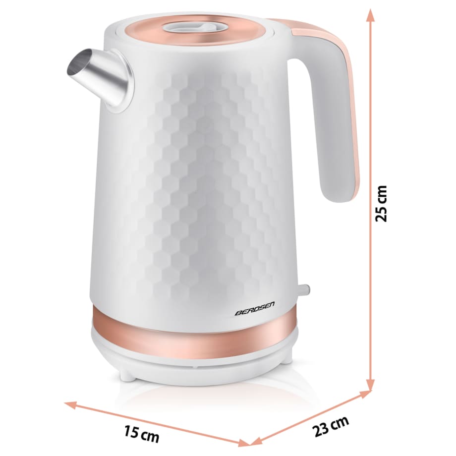 Czajnik elektryczny bezprzewodowy modny 1,7l Berdsen