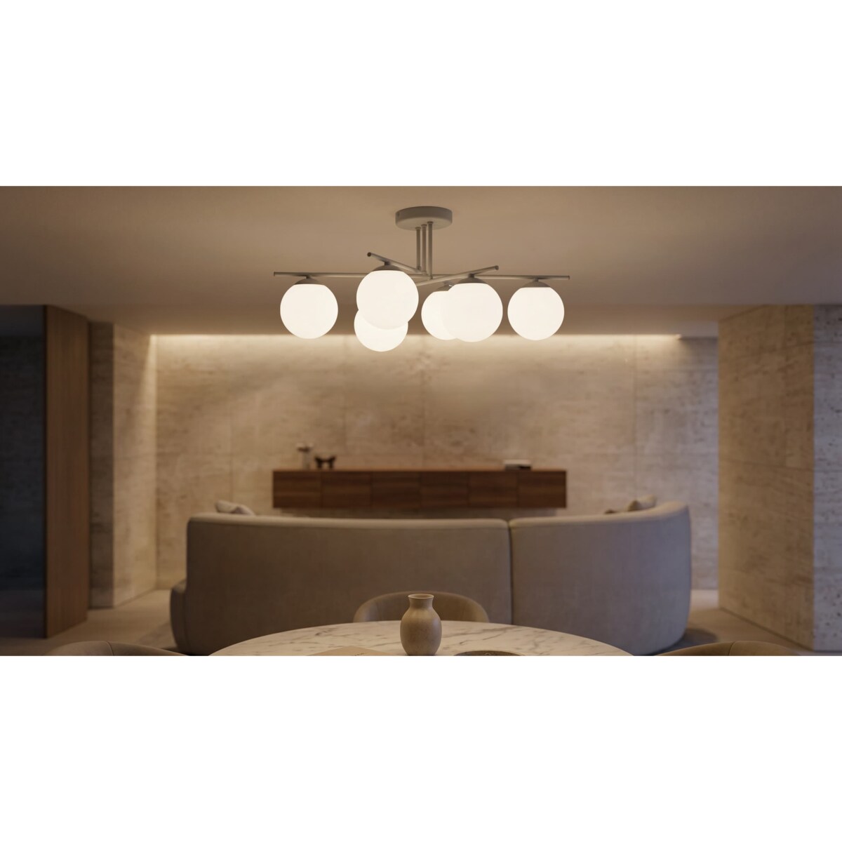Lampa sufitowa K-6044 z serii RAYA