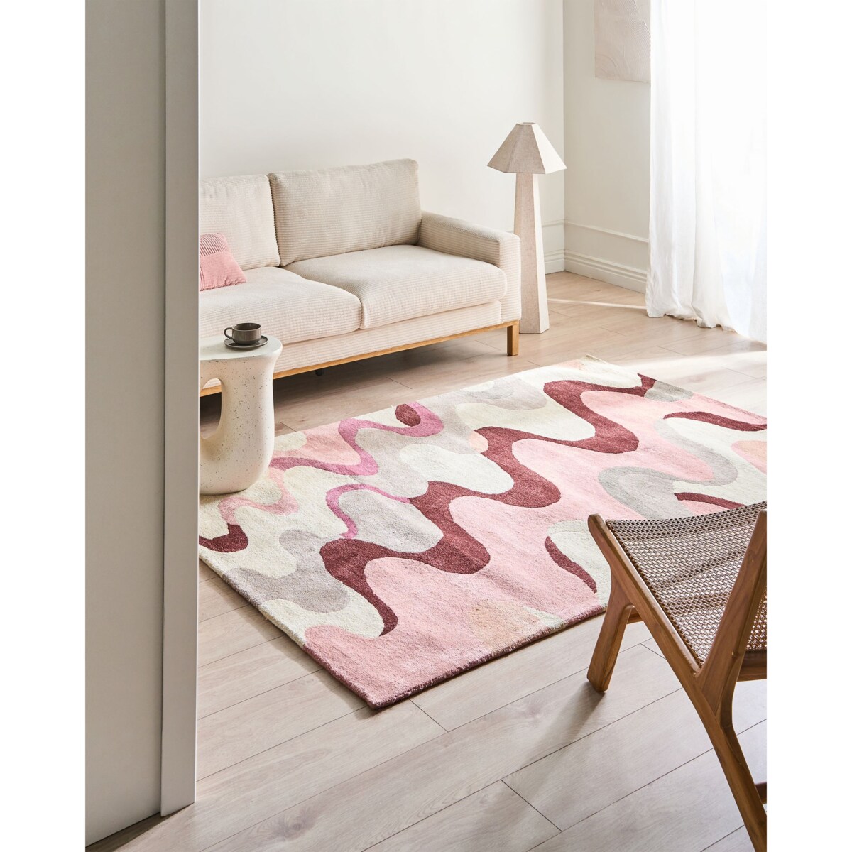 Dywan KOTLI Kolorowy 160 x 230 cm Wiskoza