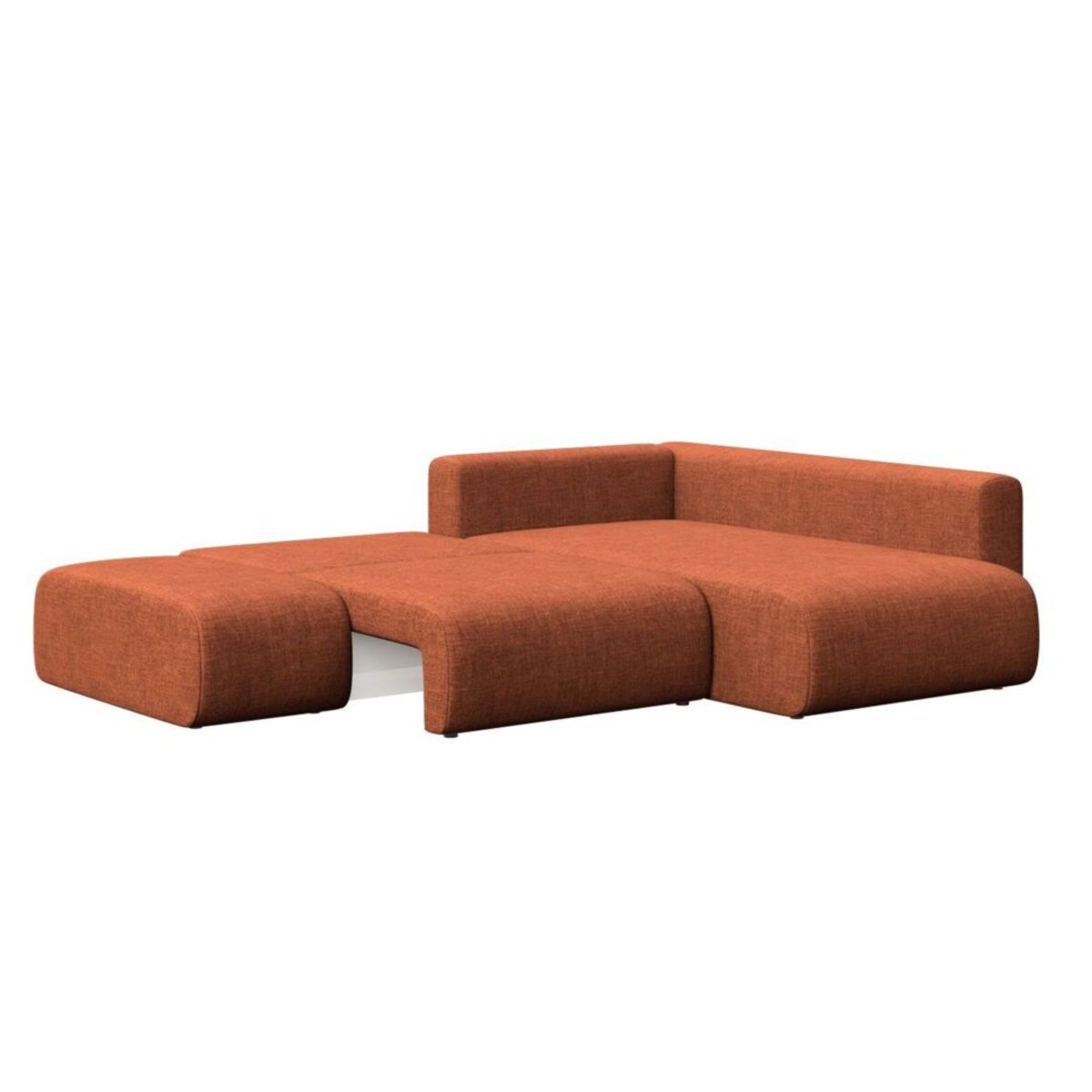 Lumine Sofa narożna - pomarańczowa