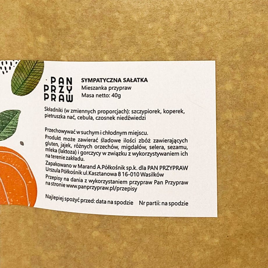 Sympatyczna Sałatka – Refill