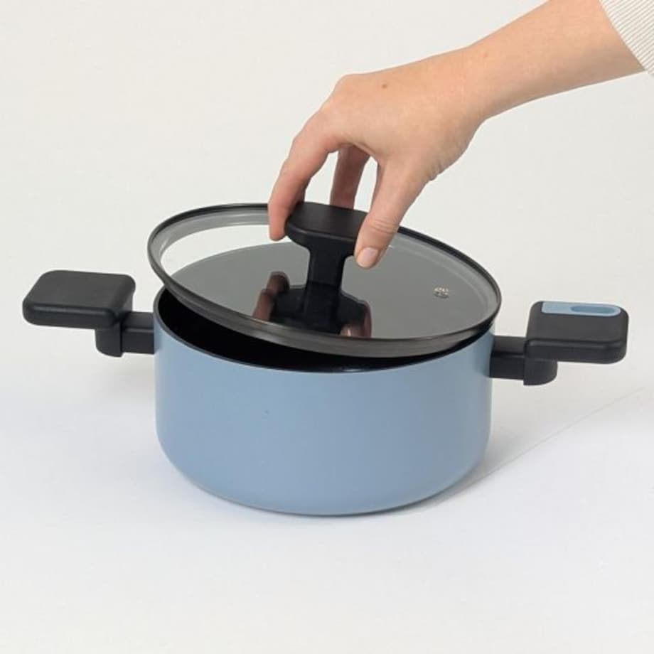 Zestaw naczyń (szaroniebieski) Mira Kela