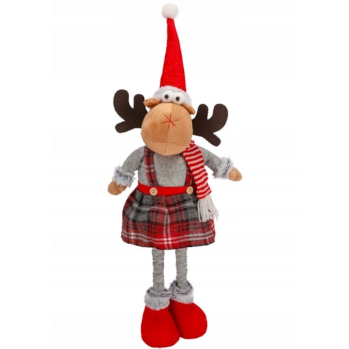 RENIFERY świąteczny ŁOŚ dekoracja para świąteczna skrzaty gnom ozdoba