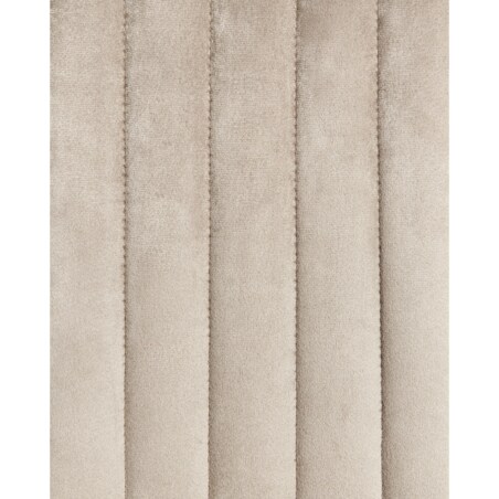 Fotel uszak VARBERG Welur Beżowy