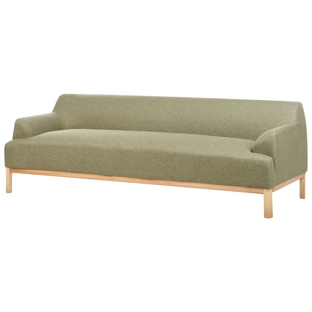 Sofa 3-osobowa zielona SOSJO