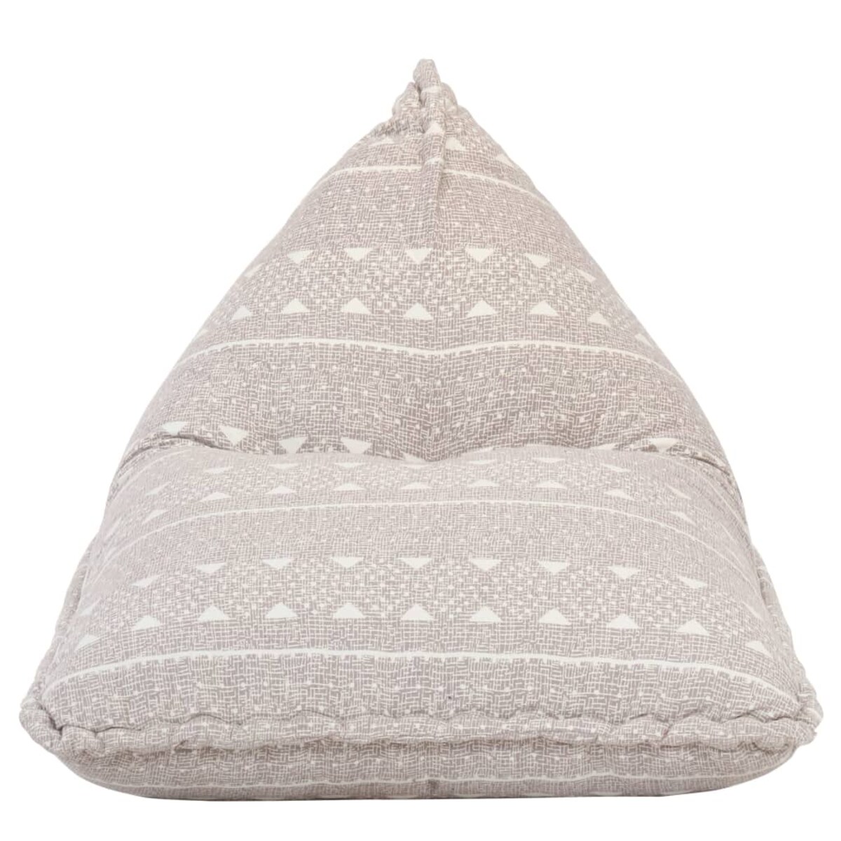 vidaXL Worek sako, tkanina, jasnobrązowy patchwork