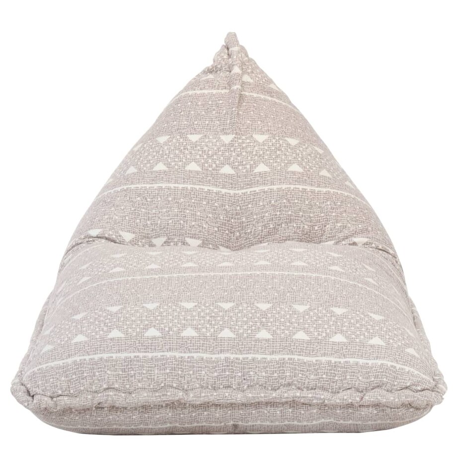 vidaXL Worek sako, tkanina, jasnobrązowy patchwork