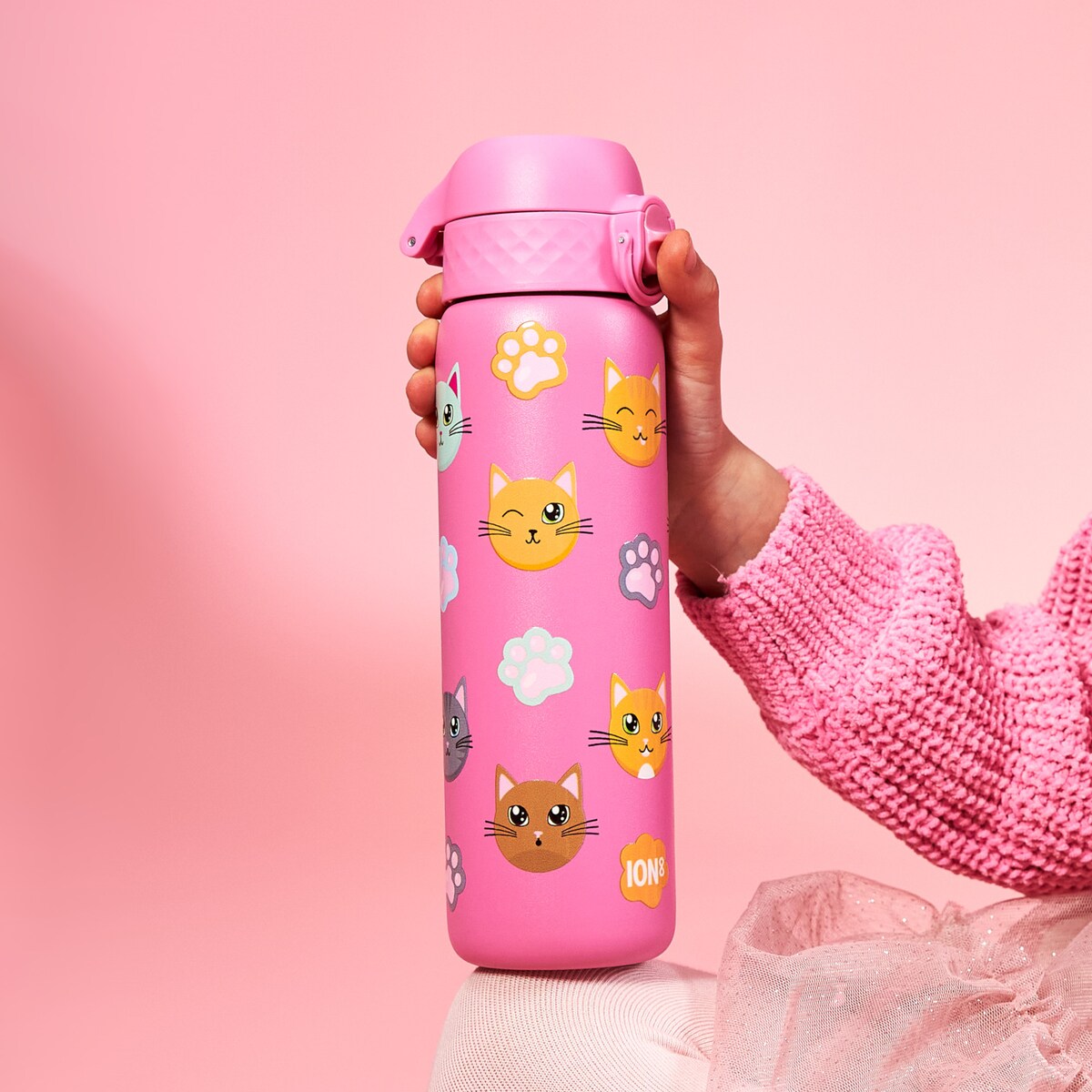Butelka Termiczna ION8 I8TS500PRCATS Cats