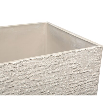 Doniczka 30 x 30 x 60 cm beżowa GAZA