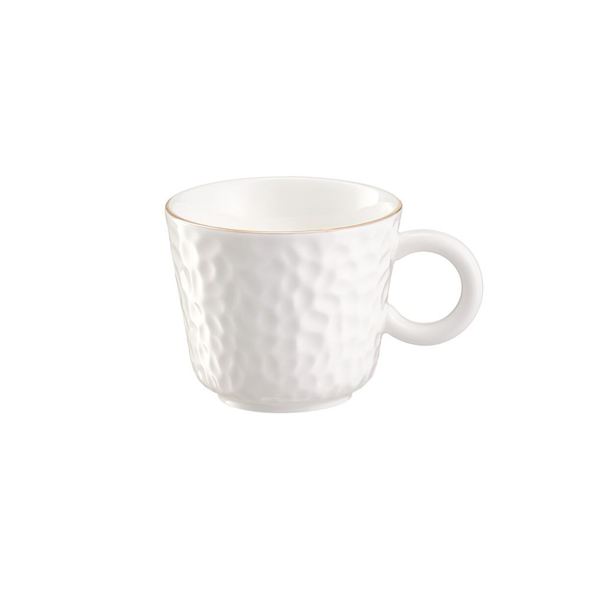 VILLA ITALIA Filiżanka do espresso porcelanowa 80 ml ze spodkiem PAULA