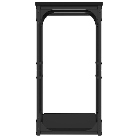 vidaXL Stolik boczny, czarny, 40x30x60 cm, materiał drewnopochodny