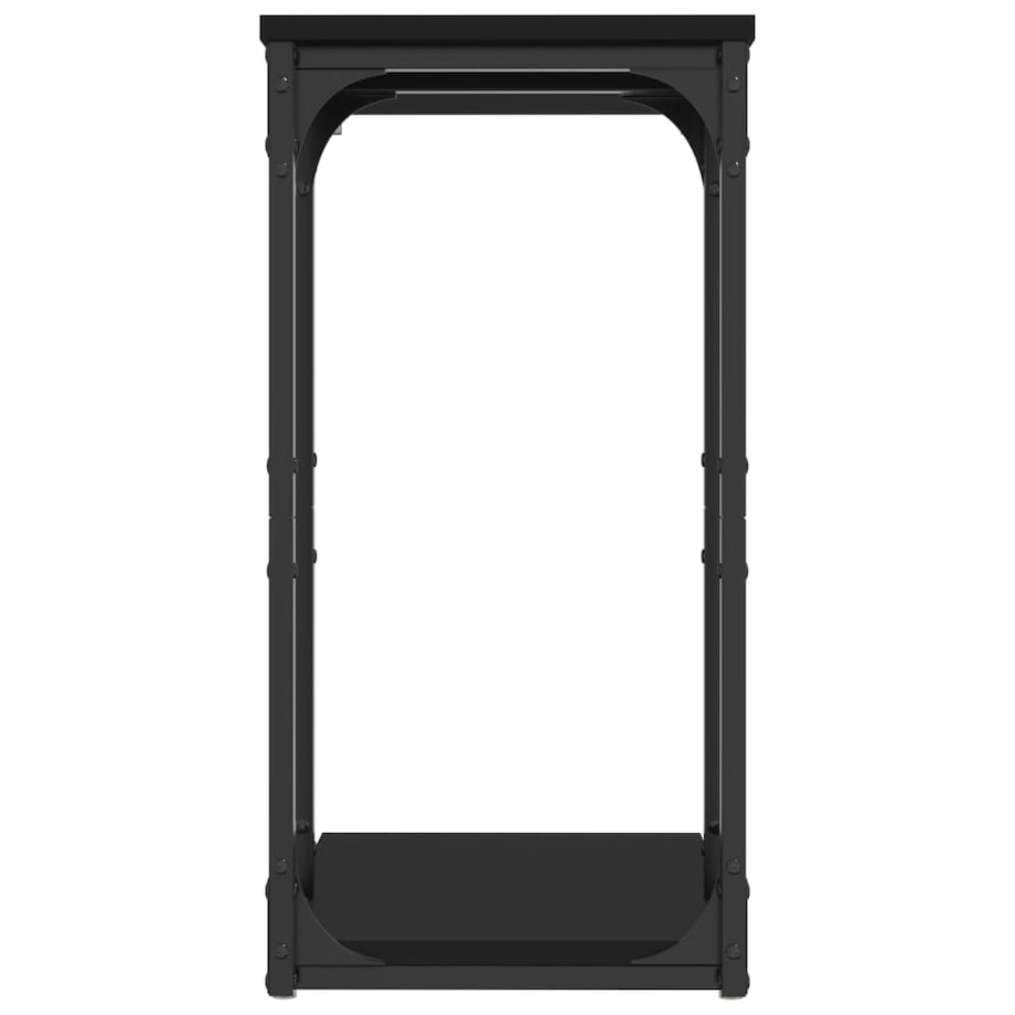 vidaXL Stolik boczny, czarny, 40x30x60 cm, materiał drewnopochodny